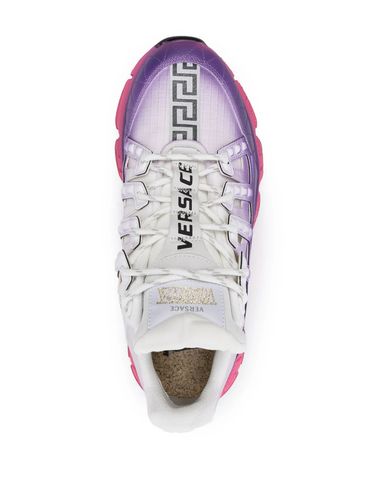 Versace - Trigreca Leather Sneakers