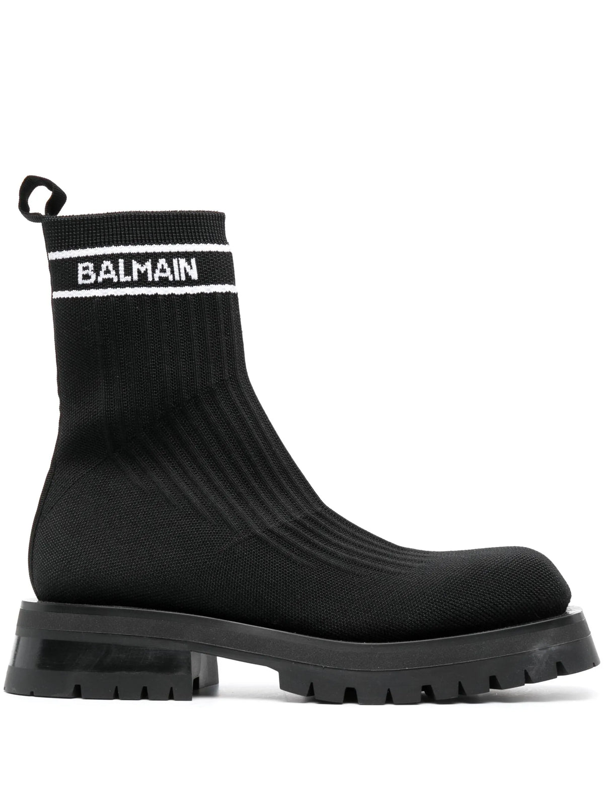 Balmain - Knitted Chelsea Ankle Boots