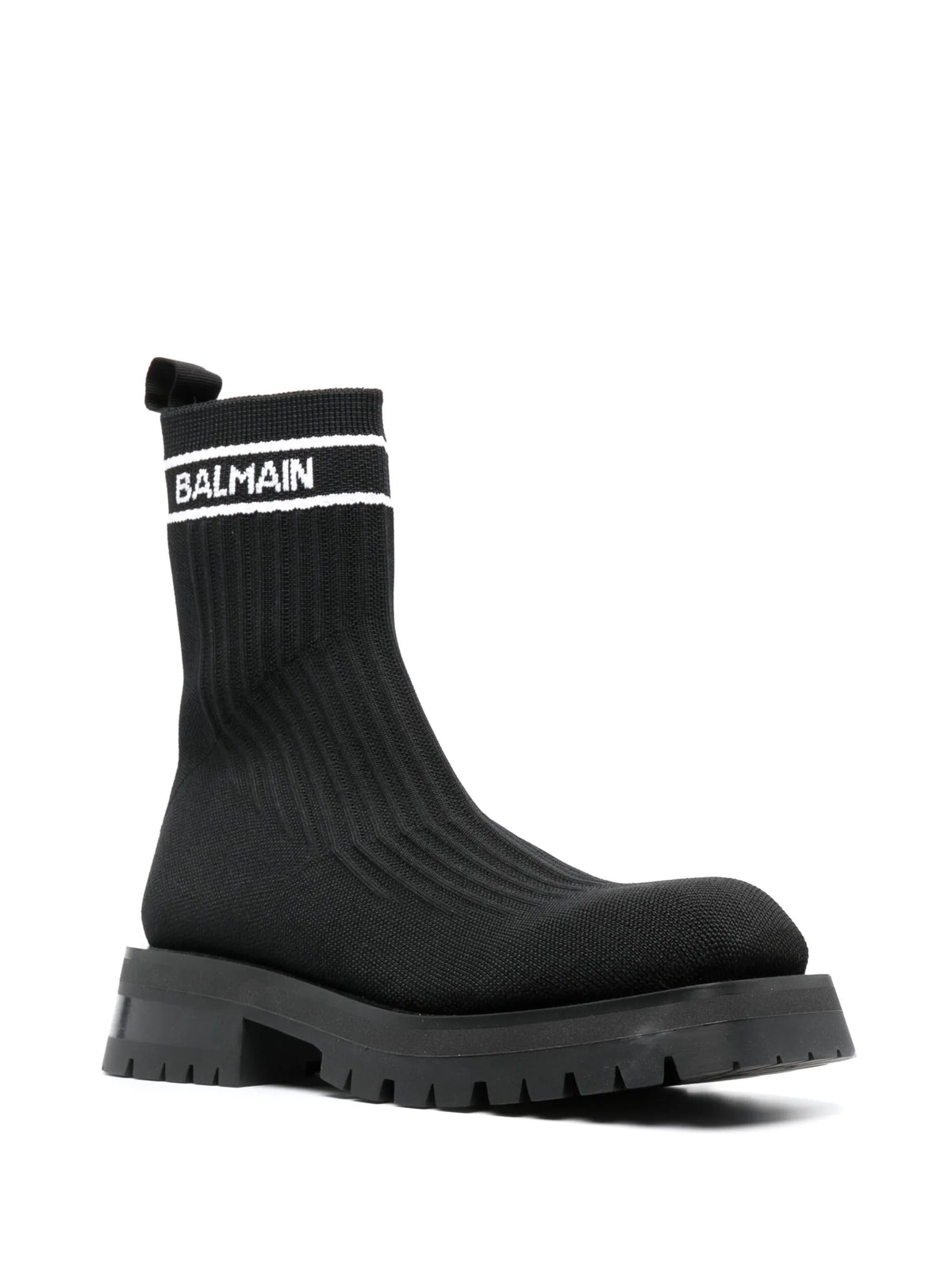 Balmain - Knitted Chelsea Ankle Boots