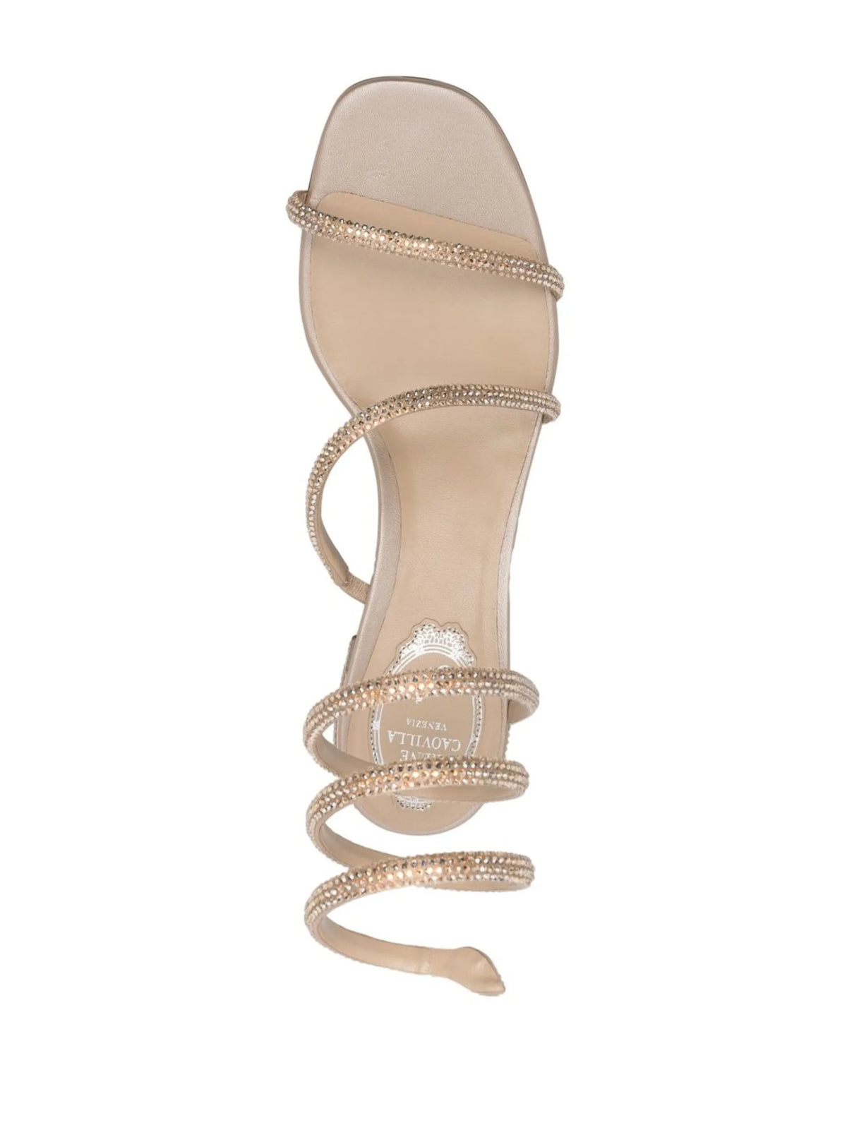René Caovilla - Crystal-embellished Heeled Sandals
