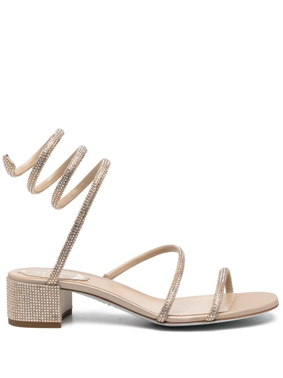 René Caovilla - Crystal-embellished Heeled Sandals