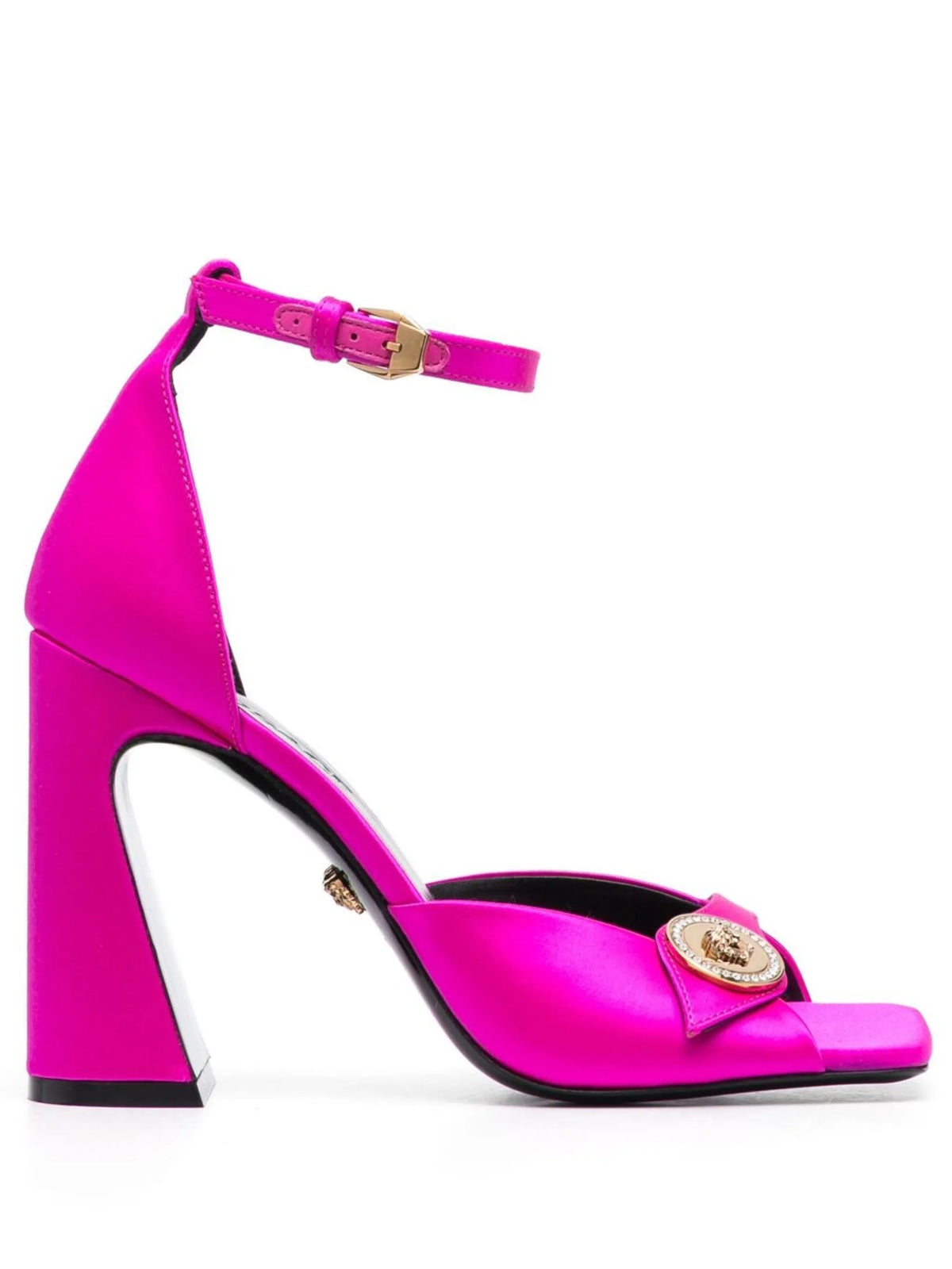 Versace - Medusa 110mm Satin Sandals