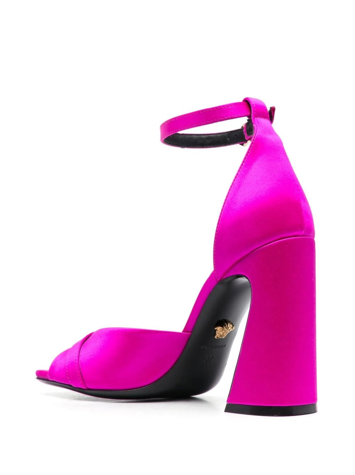 Versace - Medusa 110mm Satin Sandals