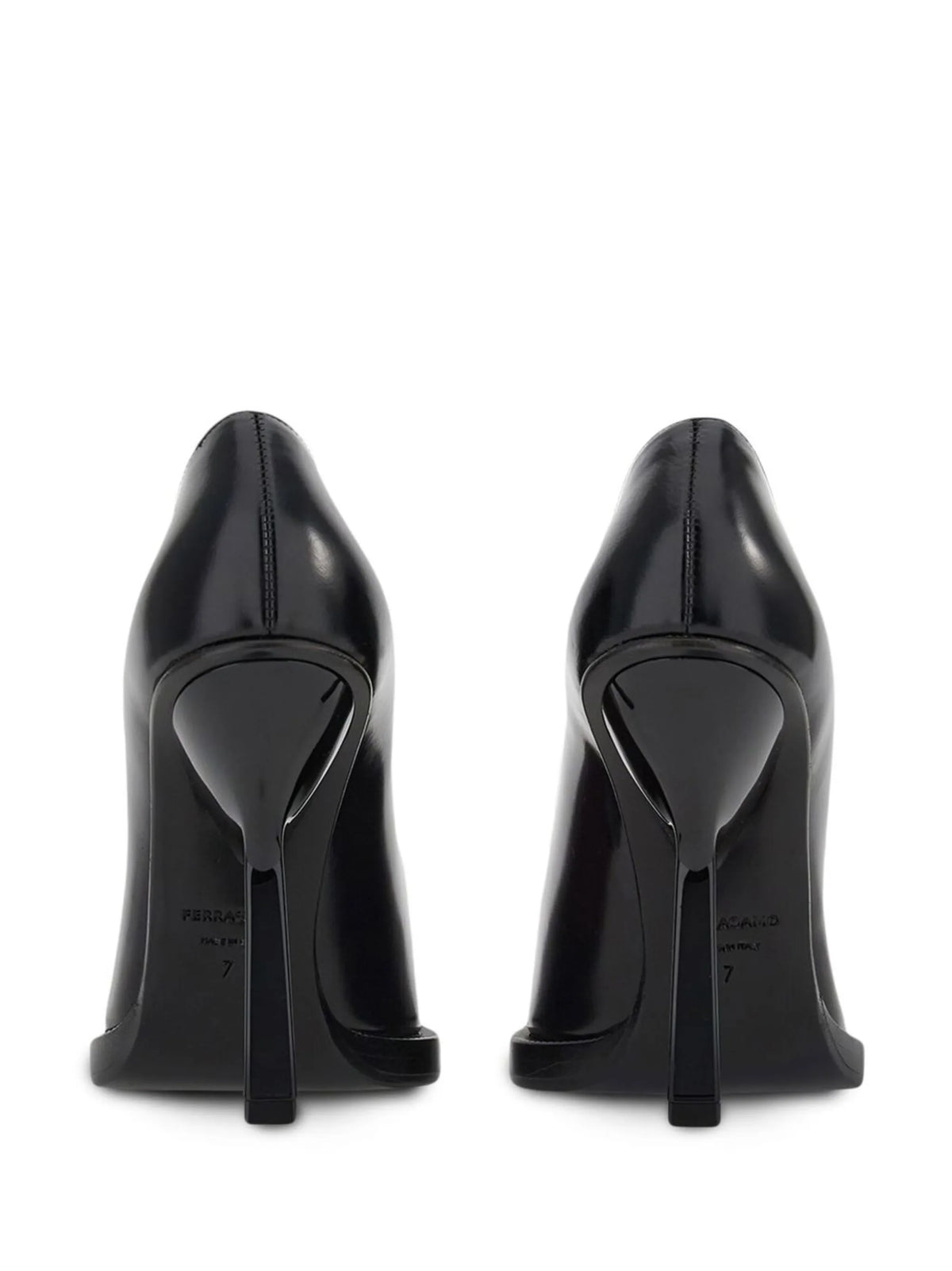 Ferragamo - Shaped-high-heel Pumps