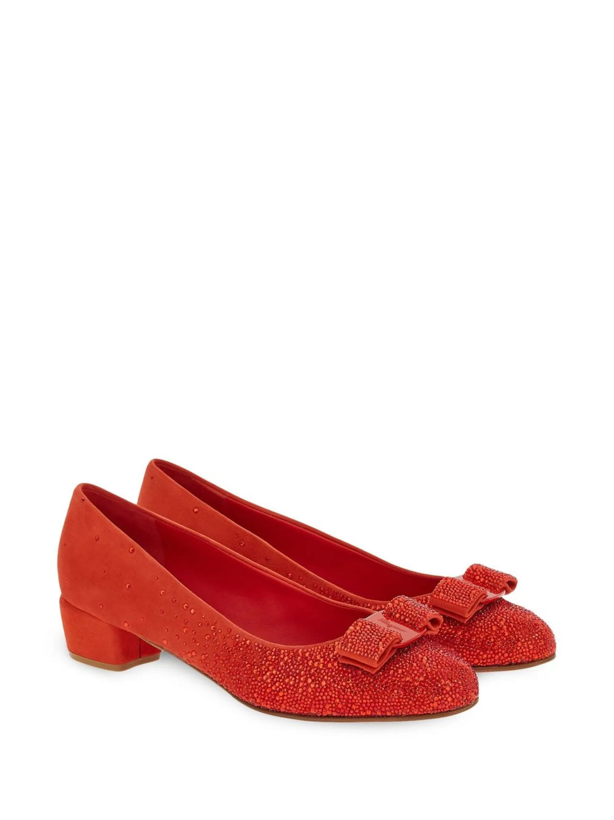 Ferragamo - Vara-bow Crystals Pumps