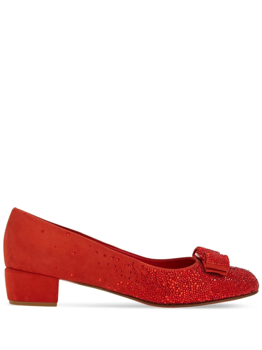 Ferragamo - Vara-bow Crystals Pumps