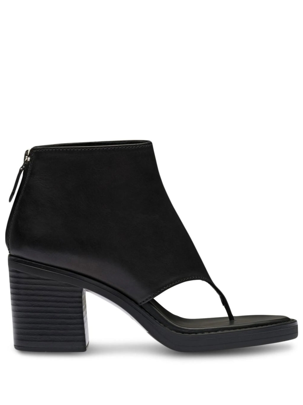 Miu Miu - Leather Thong Ankle Boots