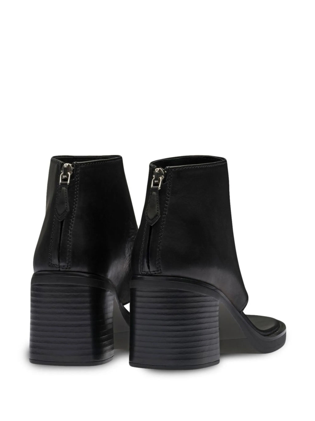 Miu Miu - Leather Thong Ankle Boots