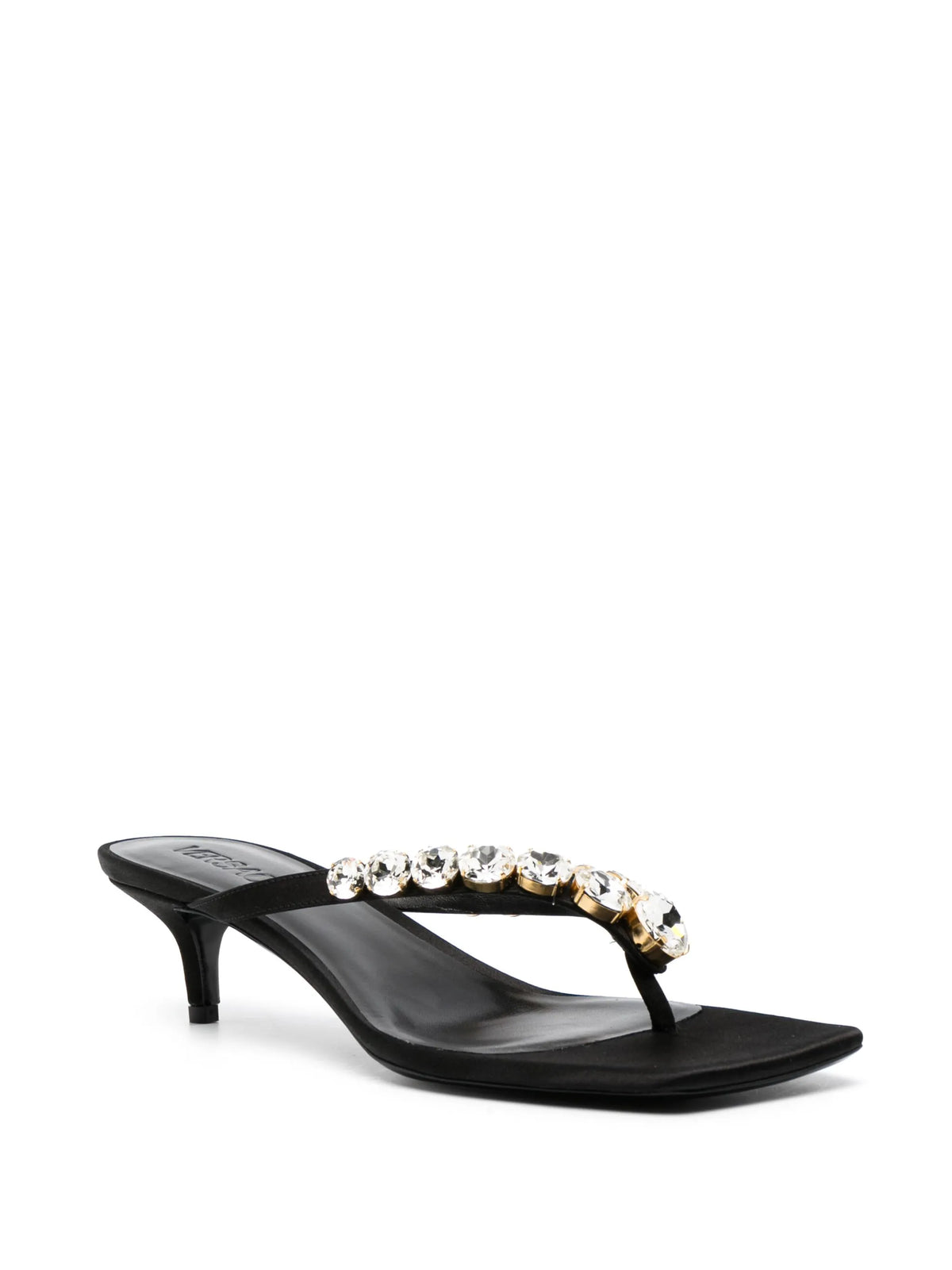 Versace - 55mm Crystal-embellished Thong Sandals