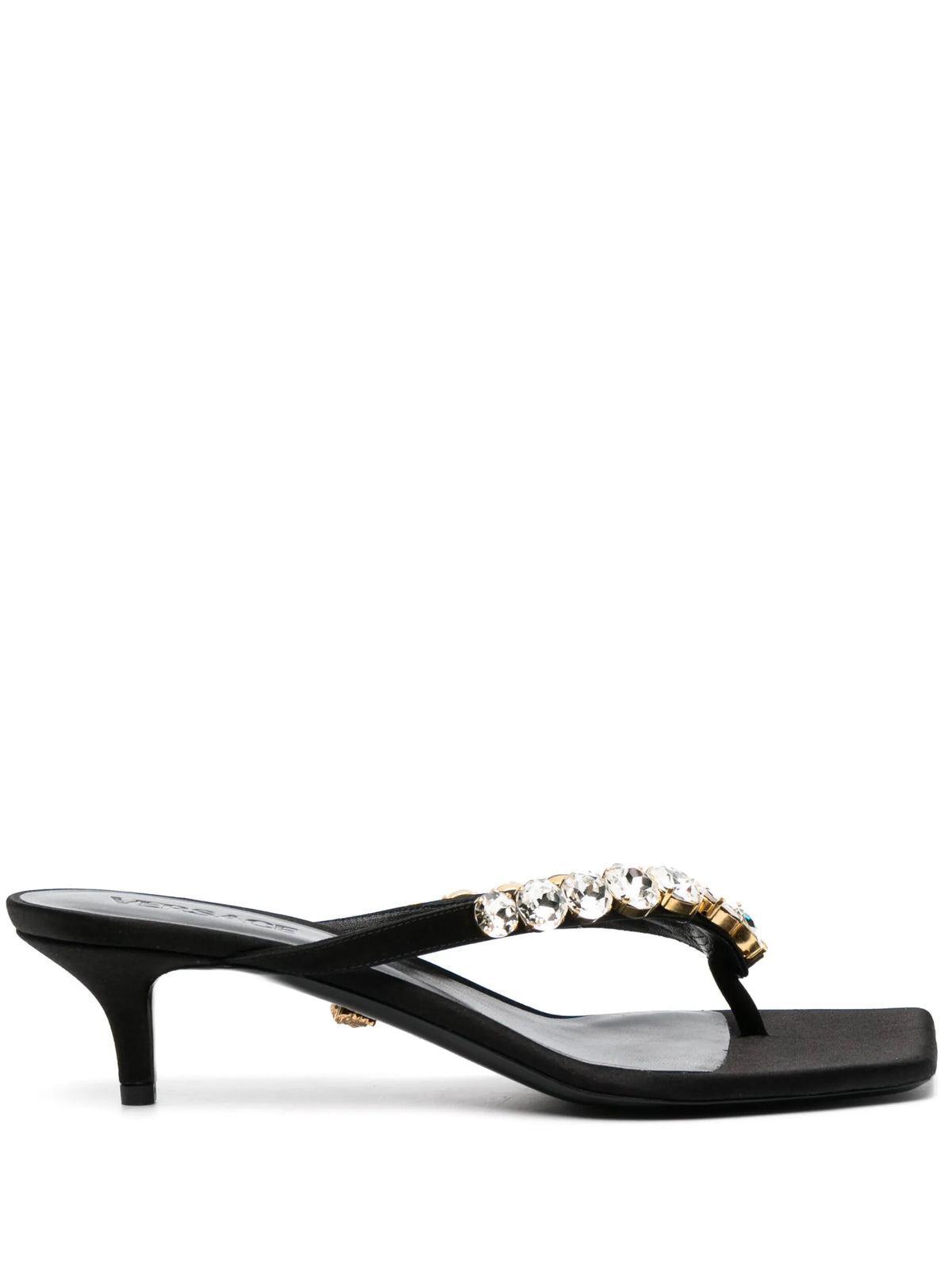 Versace - 55mm Crystal-embellished Thong Sandals