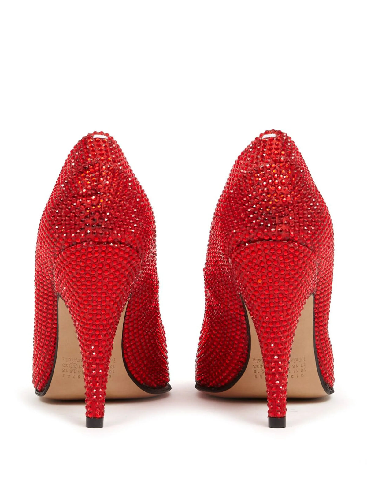 Maison Margiela - Tabi 110mm Rhinestone-embellished Pumps