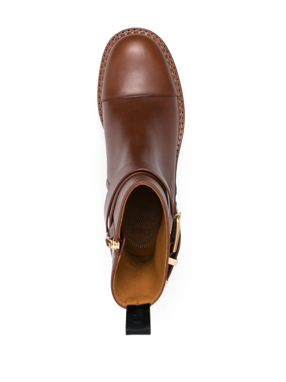 Chloé - Owena Ankle Leather Boots
