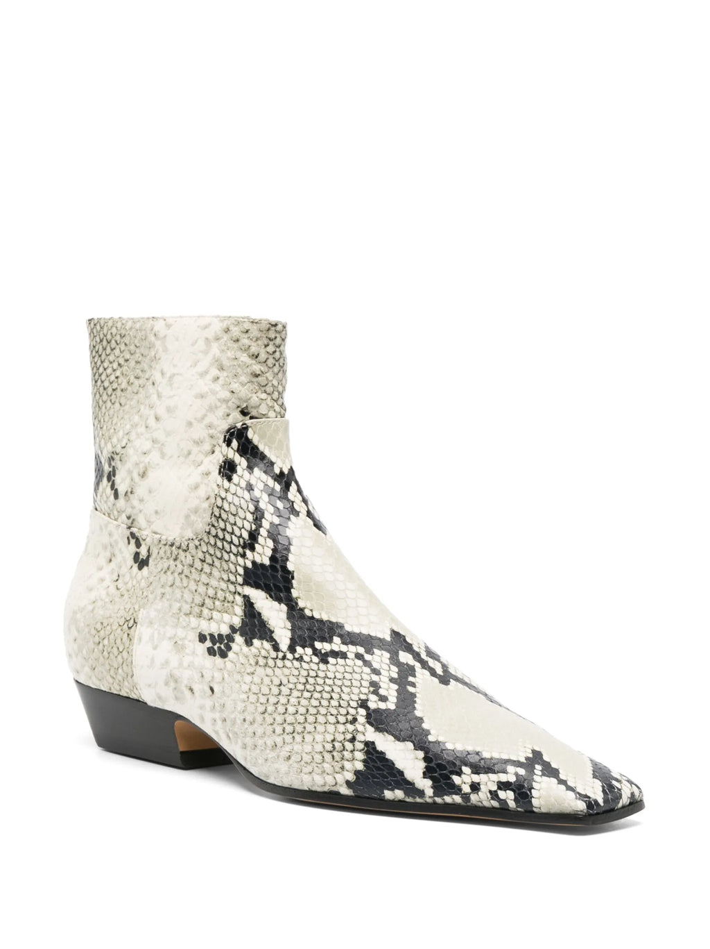 Khaite - Marfa 40mm Leather Ankle Boots