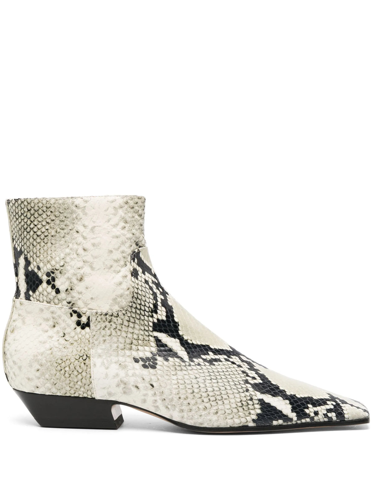 Khaite - Marfa 40mm Leather Ankle Boots
