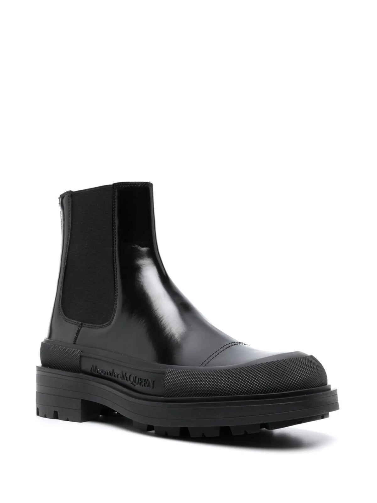 Alexander McQueen - Leather Ankle Boots