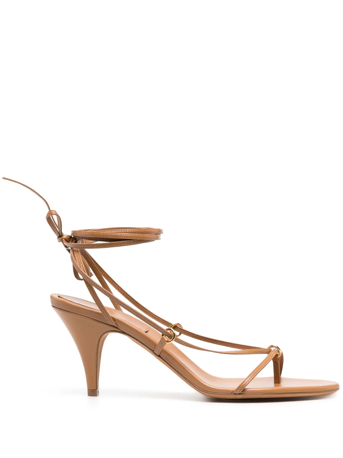 Khaite - The Marion 75mm Leather Sandals
