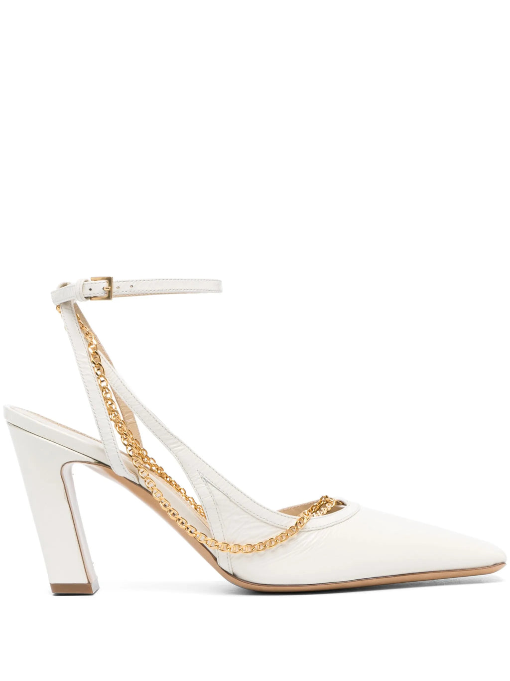 Khaite - Marfa 90mm Chain-detail Pumps