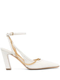 Khaite - Marfa 90mm Chain-detail Pumps