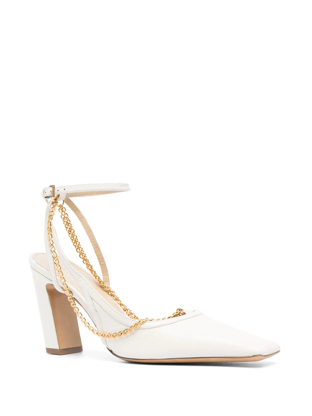 Khaite - Marfa 90mm Chain-detail Pumps
