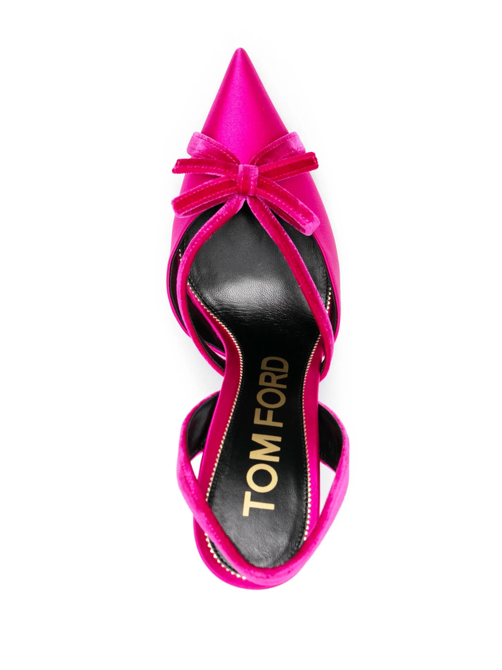 Tom Ford - 105mm Slingback Satin Pumps