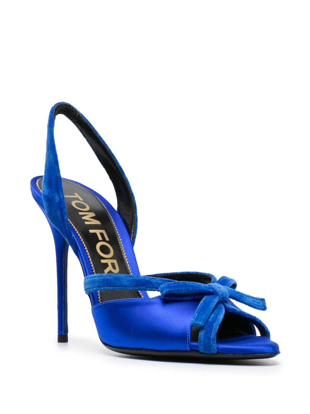Tom Ford - Bow-detail 124mm Satin Sandals