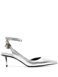 Tom Ford - 55mm Padlock-detail Leather Pumps