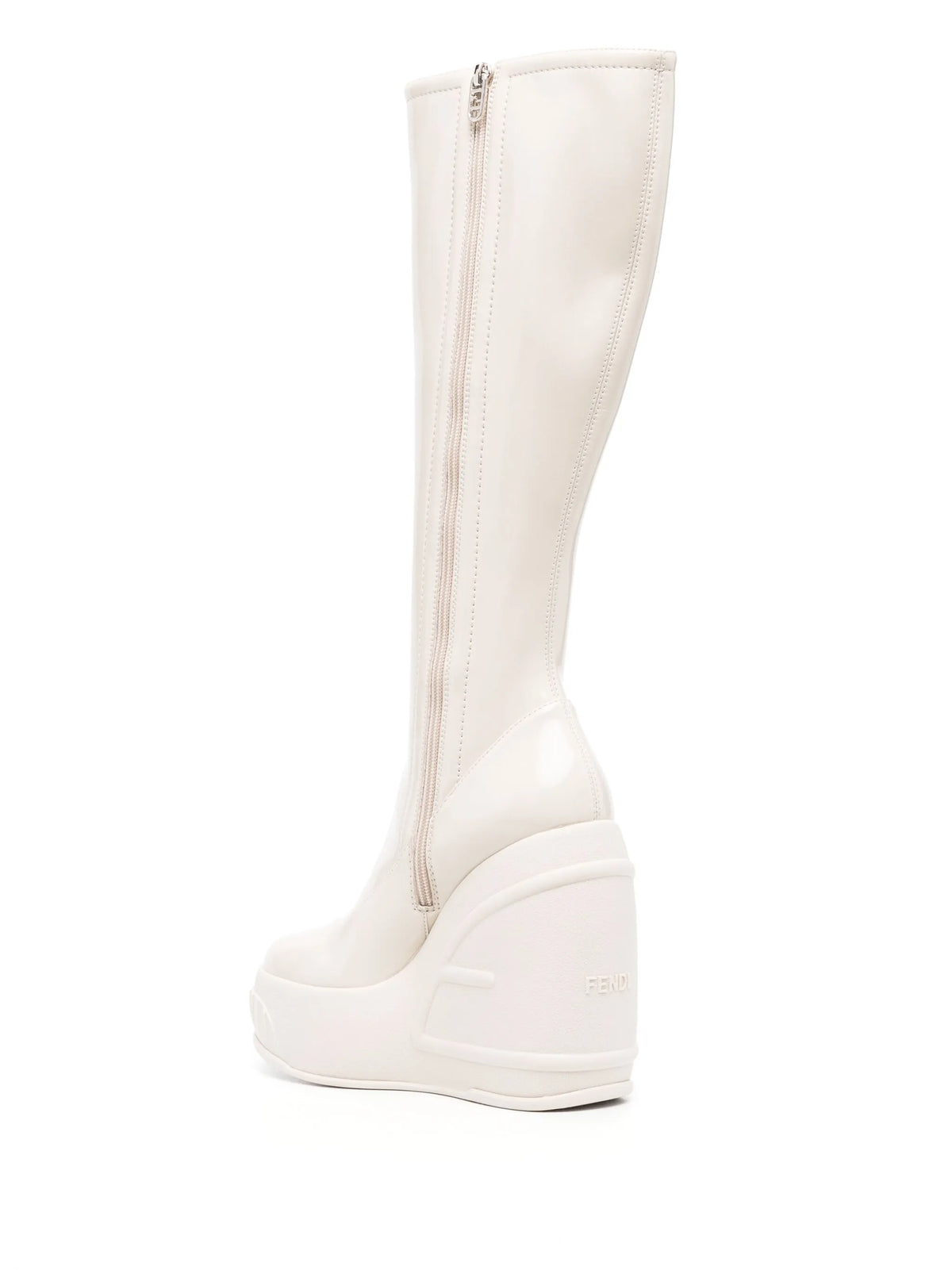 Fendi - Patent Leather 140mm Platform Boots