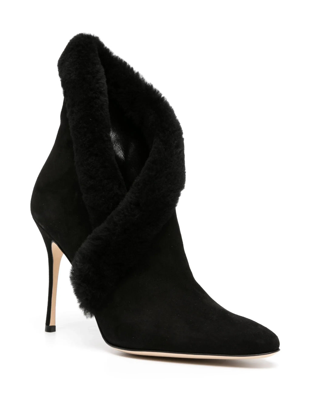Manolo Blahnik - Nestanu 105mm Suede Boots