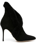 Manolo Blahnik - Nestanu 105mm Suede Boots