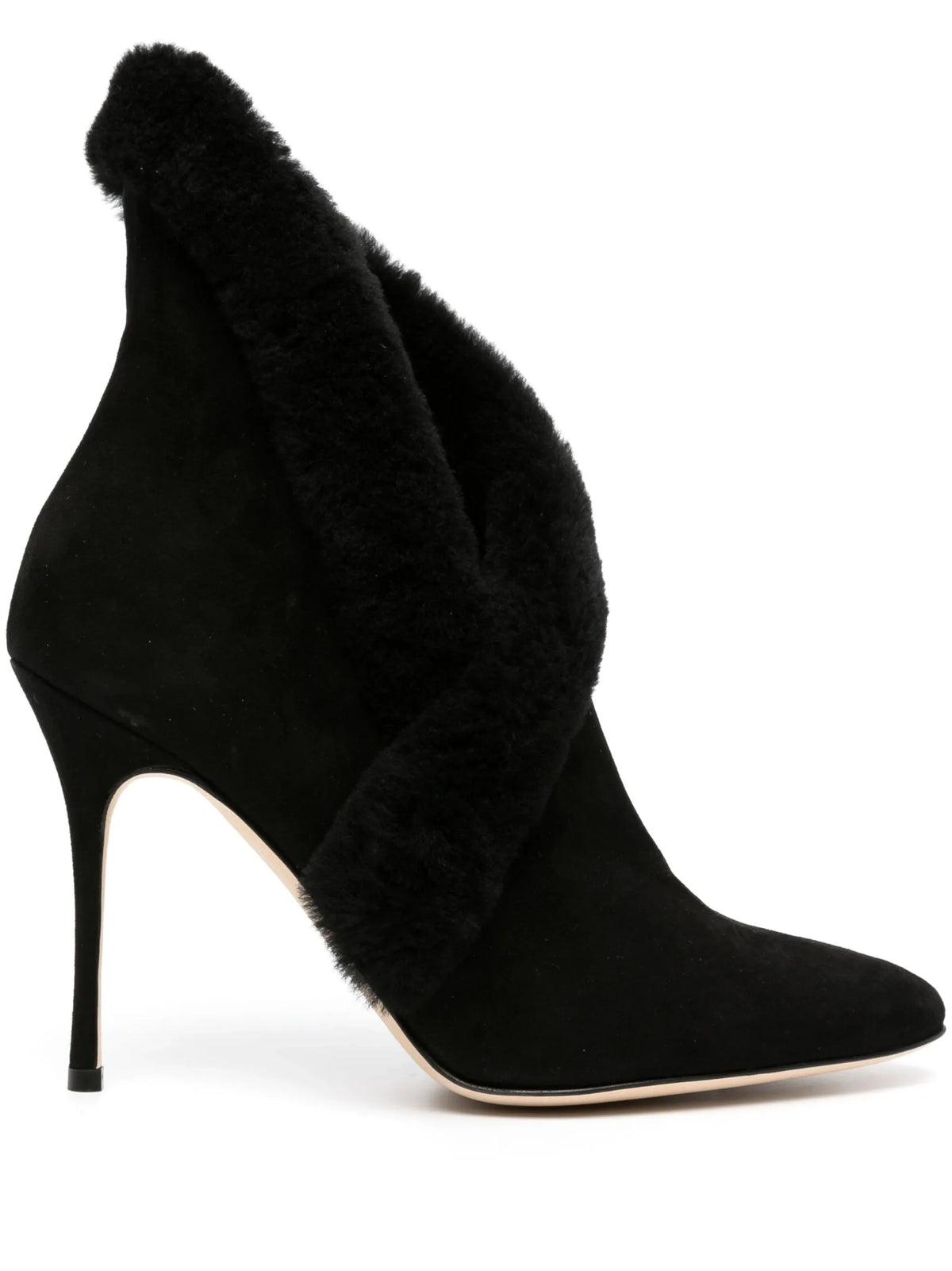 Manolo Blahnik - Nestanu 105mm Suede Boots