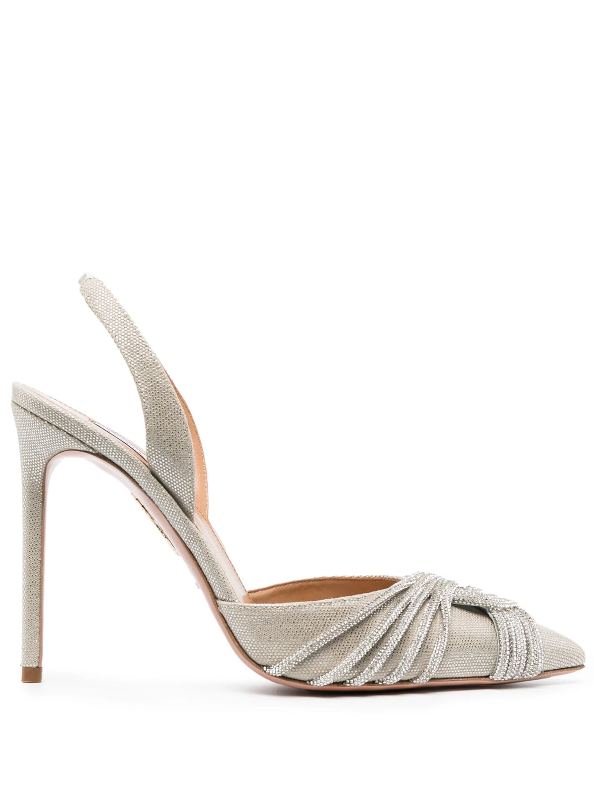 Aquazzura - Aqua Gatsby 105mm Leather Pumps