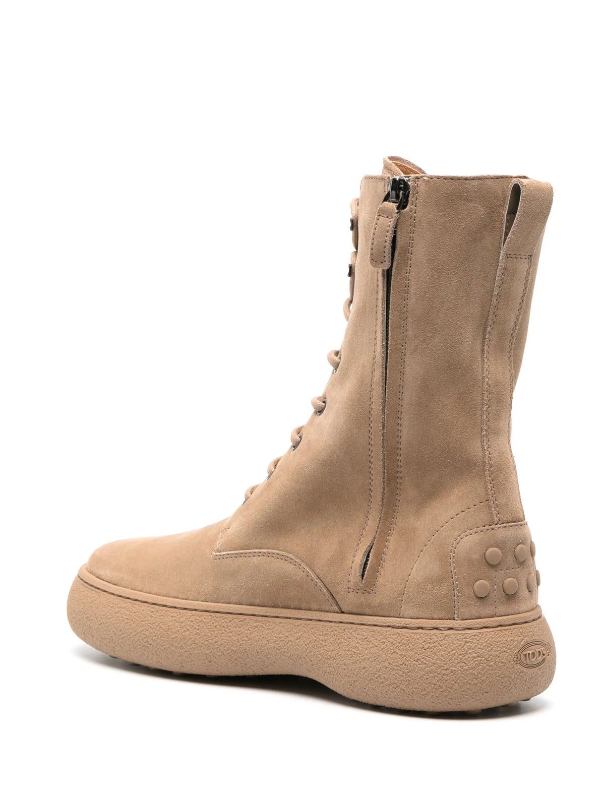 Tod's - Stivaletto Stringato Suede Boots