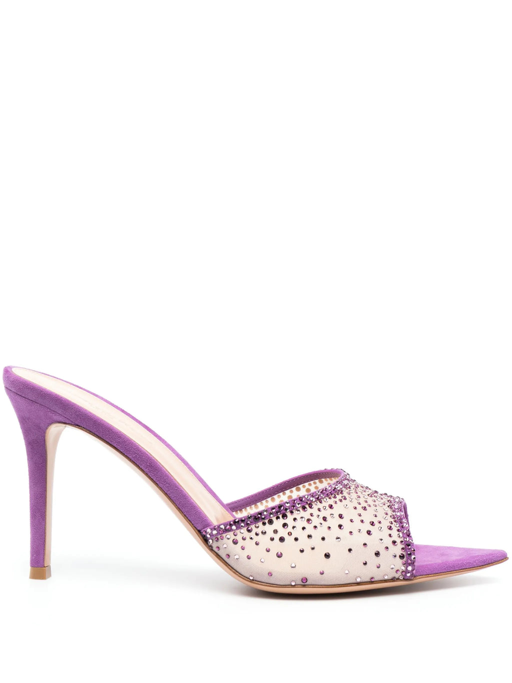 Gianvito Rossi - 103mm Elle Crystal-embellished Sandals