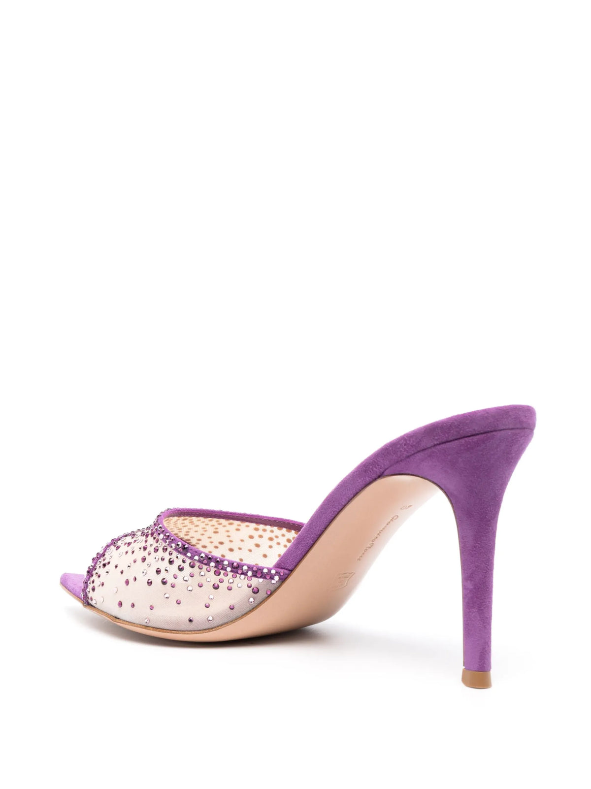 Gianvito Rossi - 103mm Elle Crystal-embellished Sandals