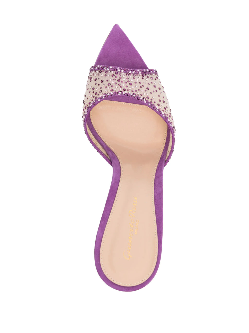 Gianvito Rossi - 103mm Elle Crystal-embellished Sandals