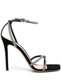 Gianvito Rossi - Cystal-embellished 120mm Suede Sandals