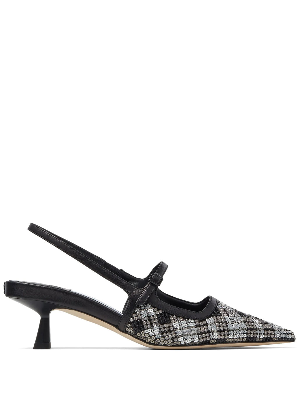 Jimmy Choo - Didi 45mm Check-print Pumps