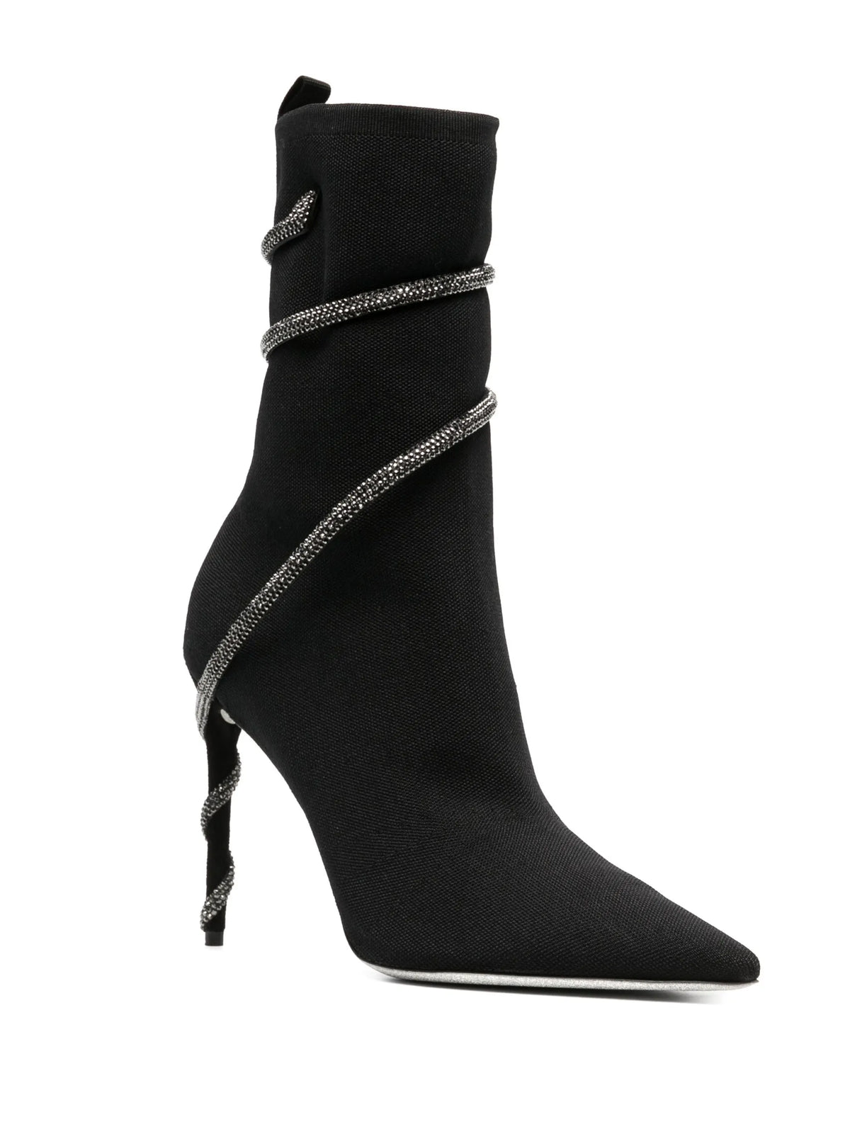 René Caovilla - 110mm Crystal-embellished Pointed Boots