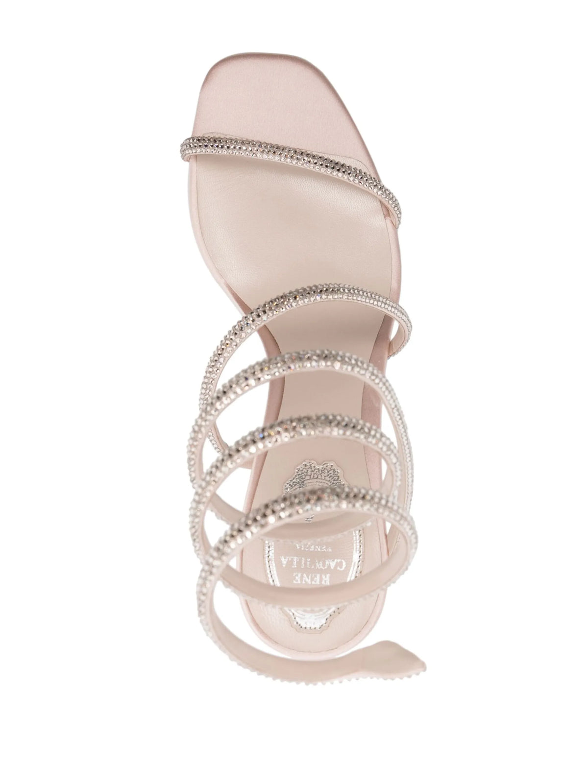 René Caovilla - Cleo 93mm Crystal-embelished Sandals