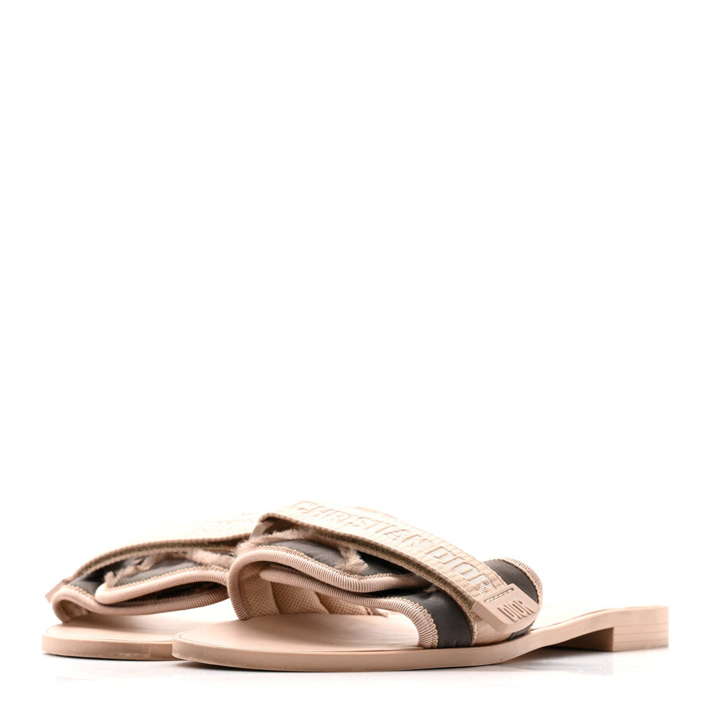 Dior - Canvas Nylon Camouflage Dior(e)volution Mule Slide Sandals