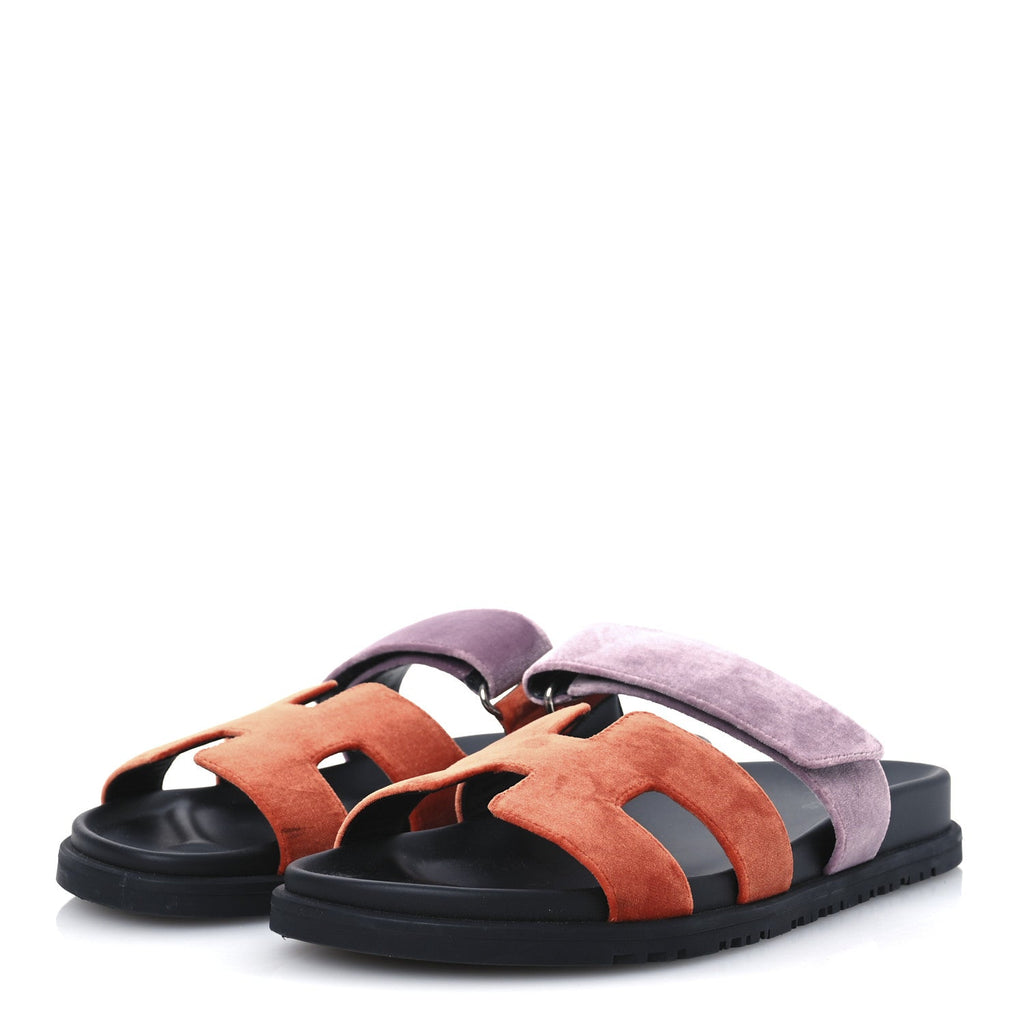 Hermès - Velvet Chypre Sandals