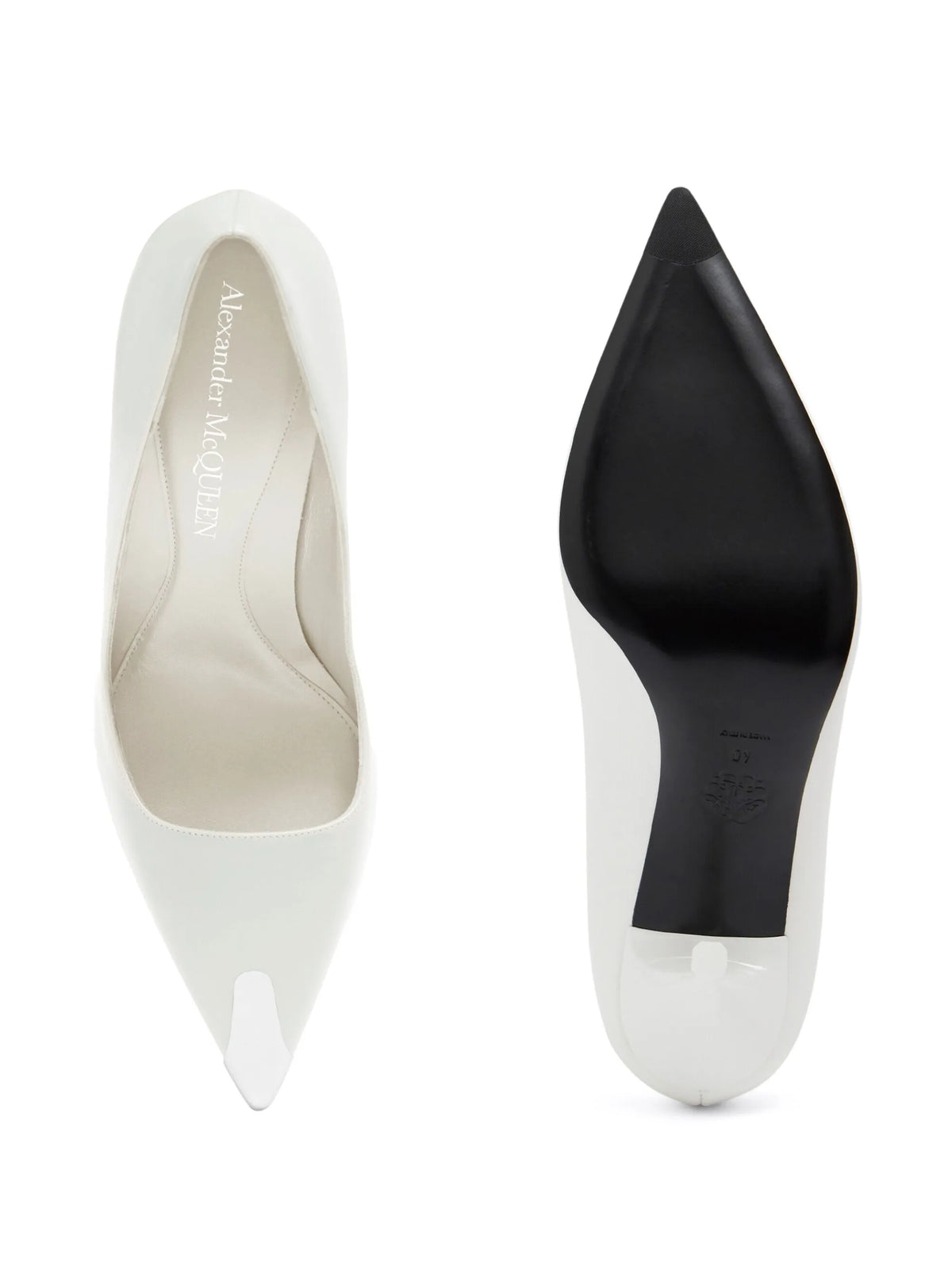 Alexander McQueen - Punk 90mm Leather Pumps