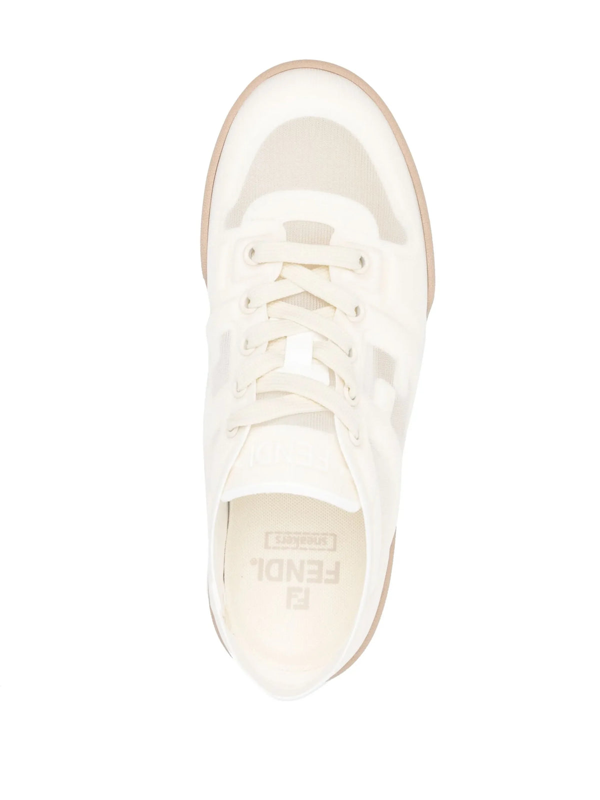 Fendi - Logo Embossed Sneakers
