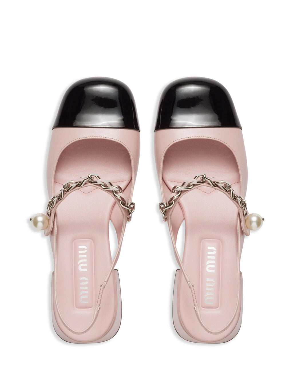 Miu Miu - Leather Slingback Pumps