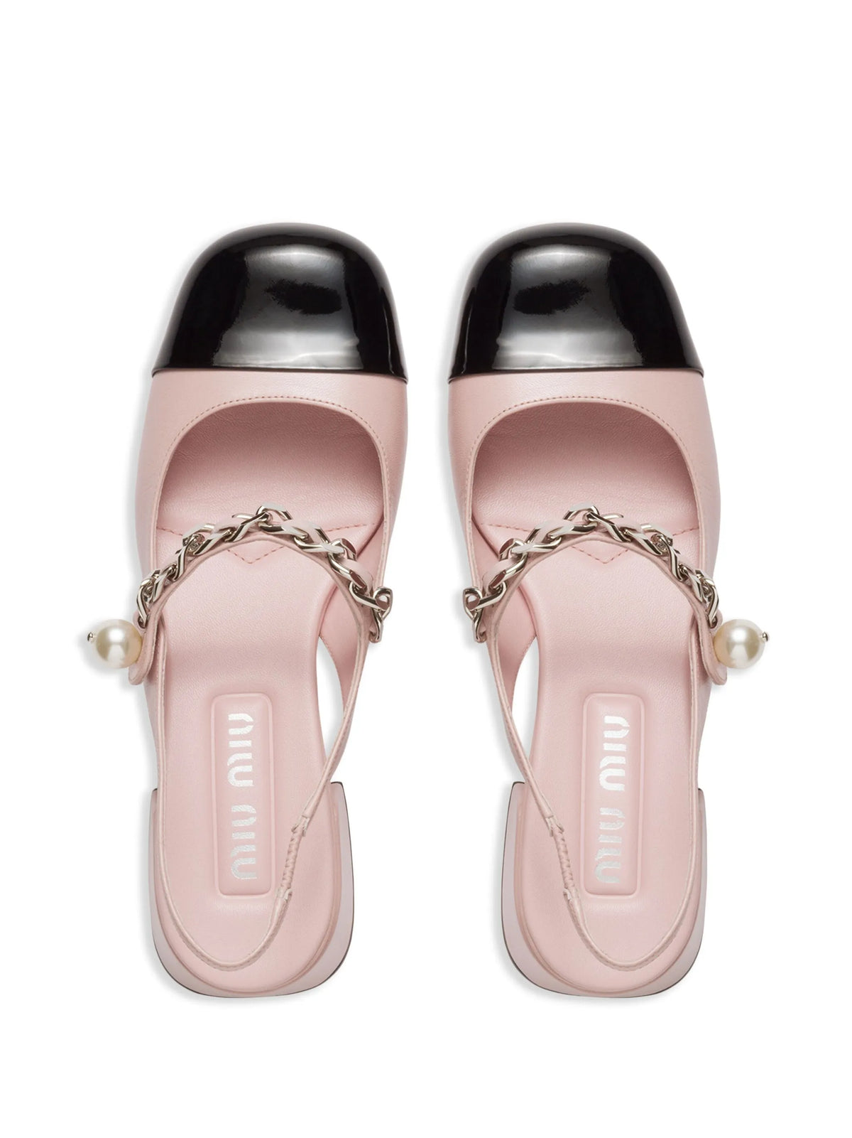 Miu Miu - Leather Slingback Pumps