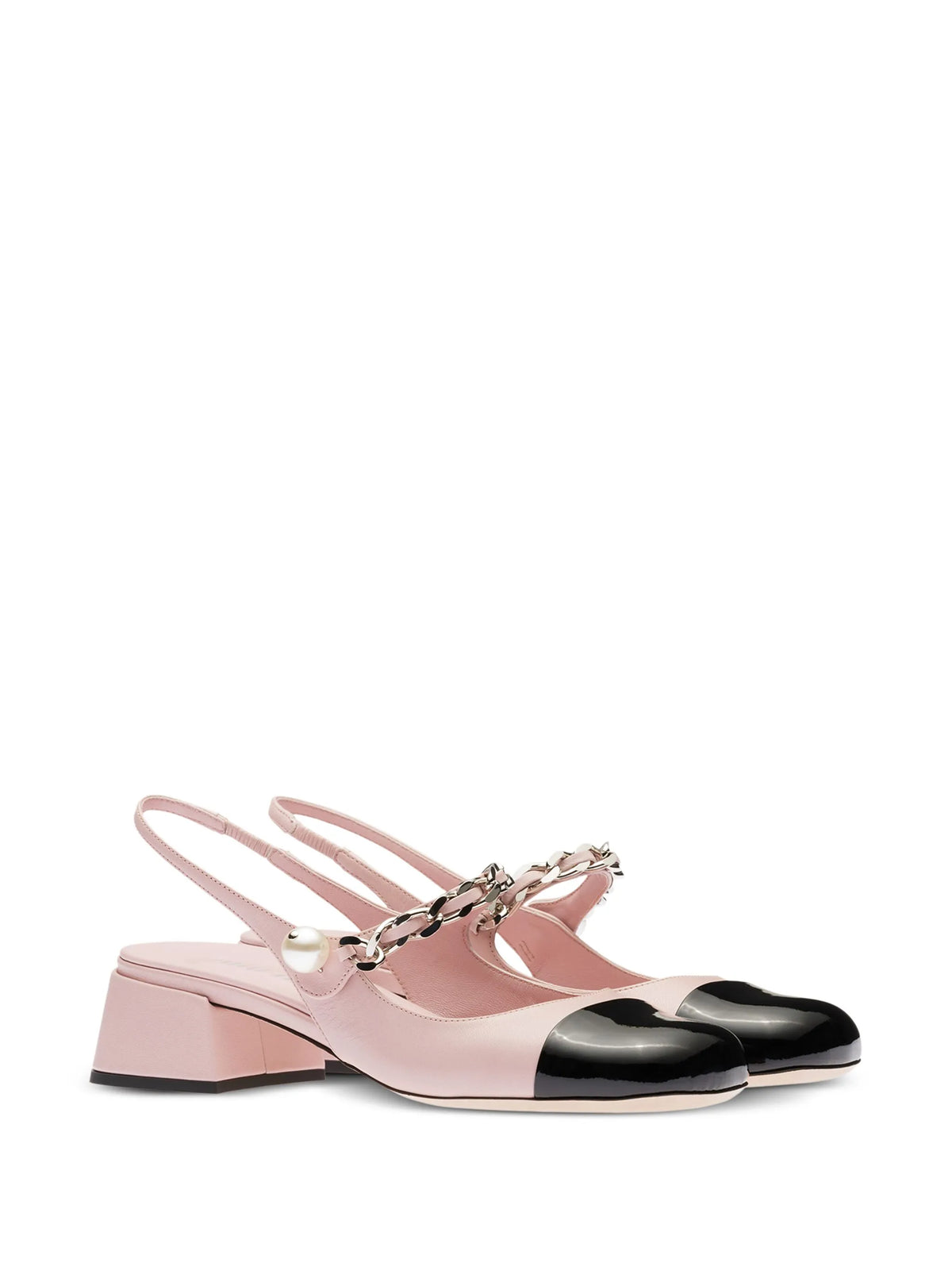 Miu Miu - Leather Slingback Pumps