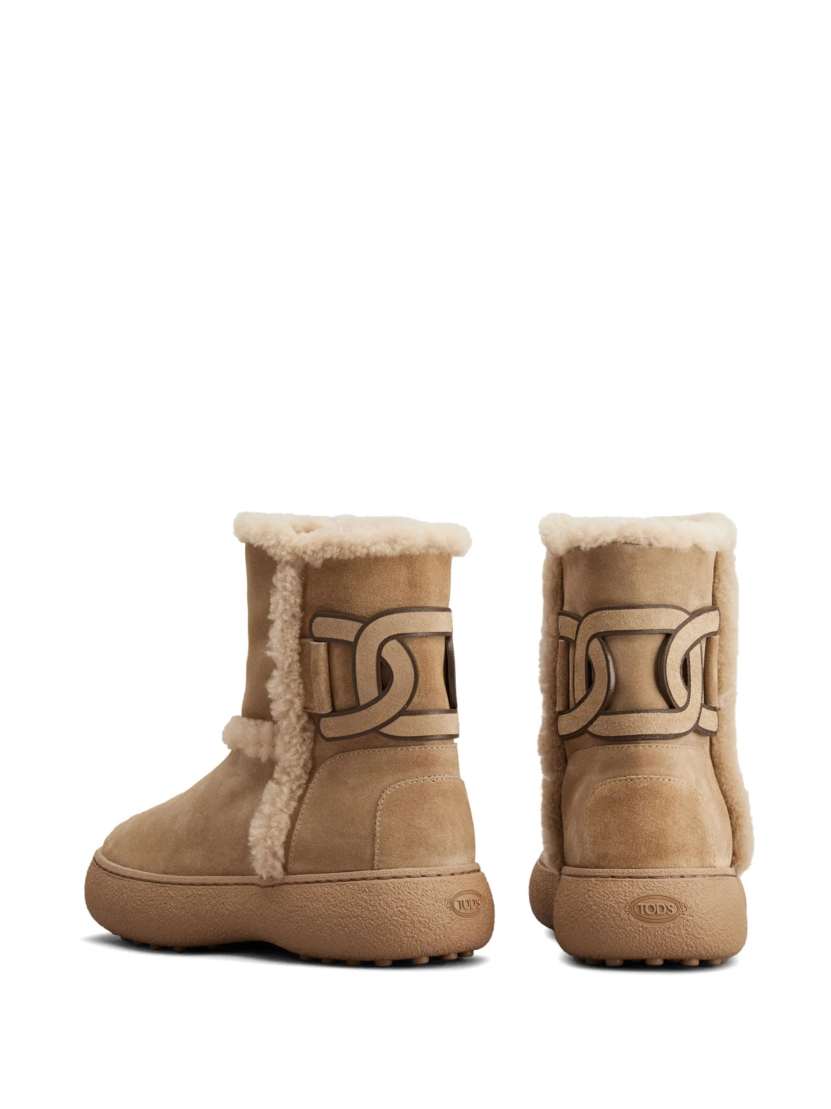 Tod's - Logo-patch Suede Boots
