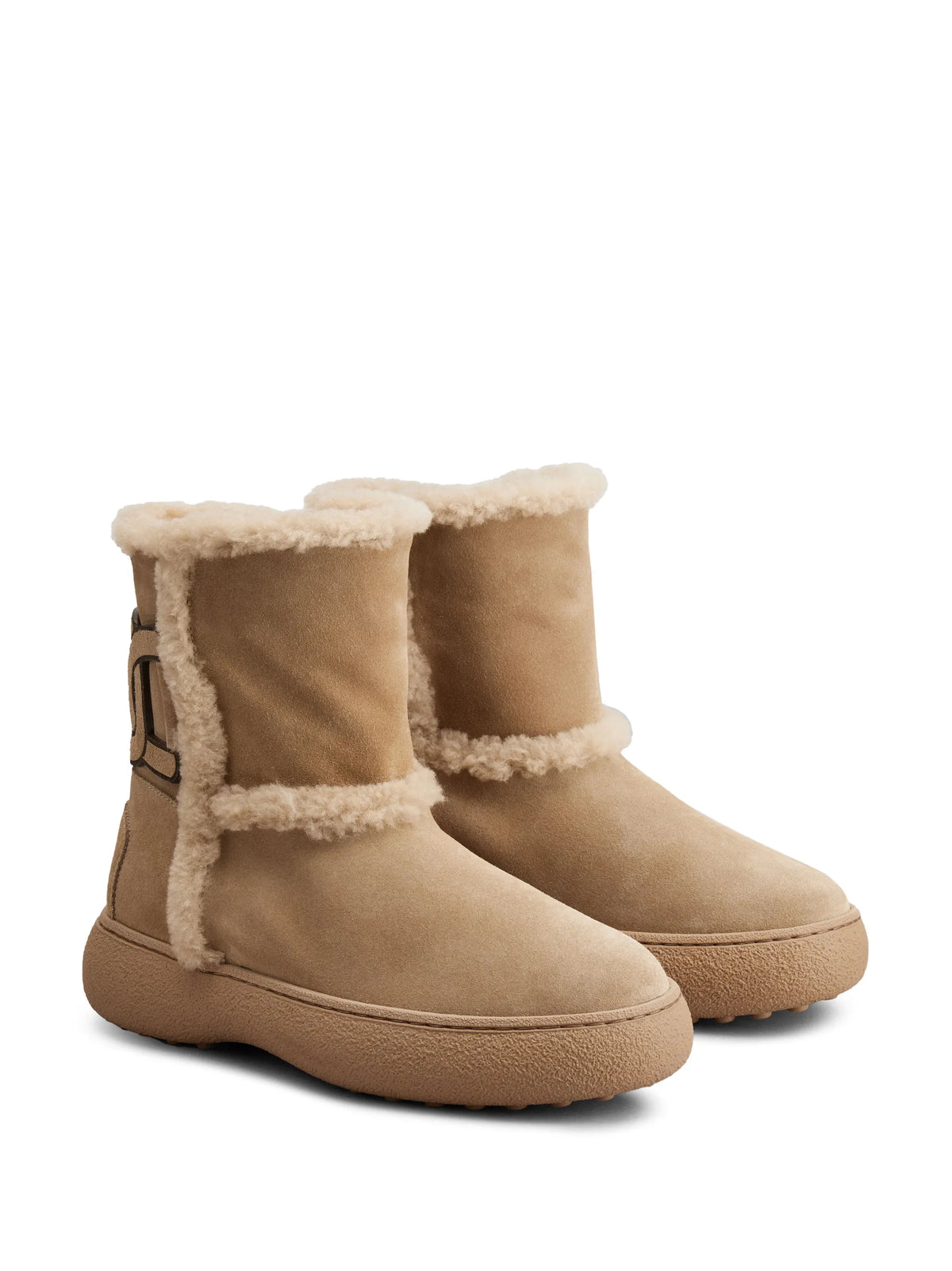 Tod's - Logo-patch Suede Boots