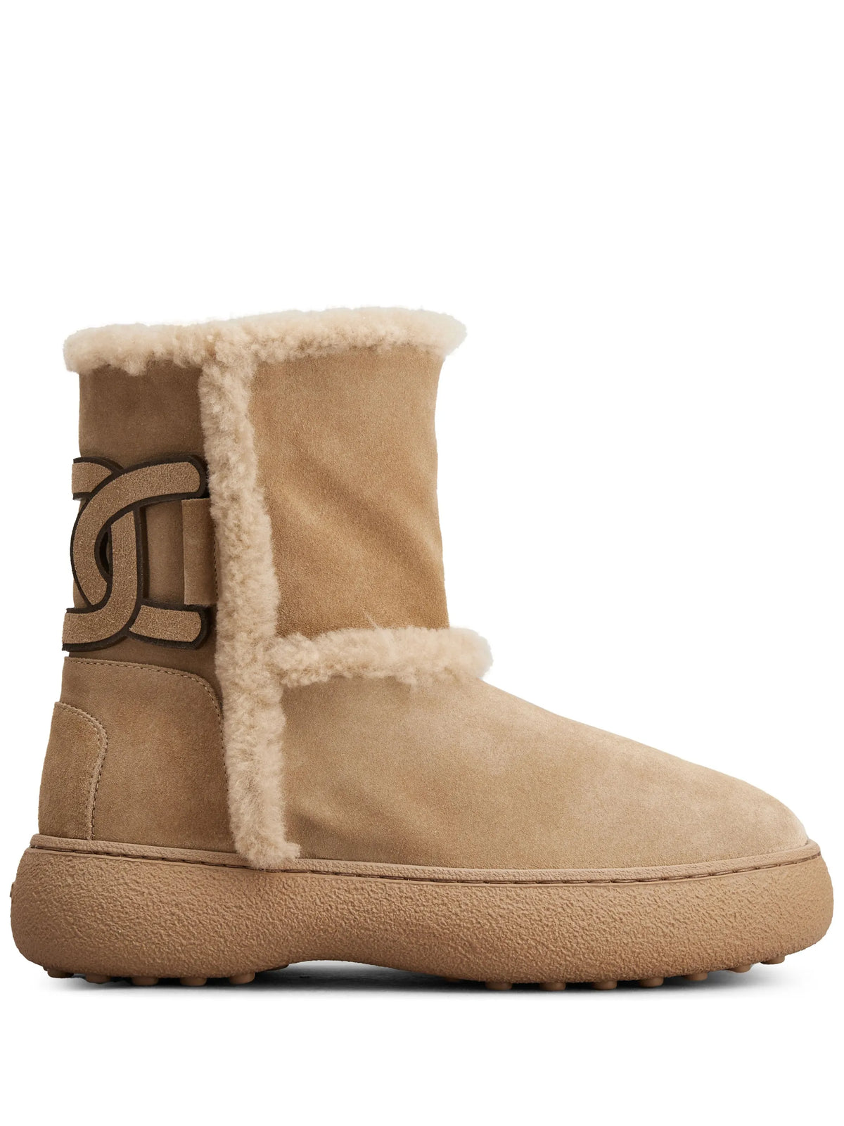 Tod's - Logo-patch Suede Boots
