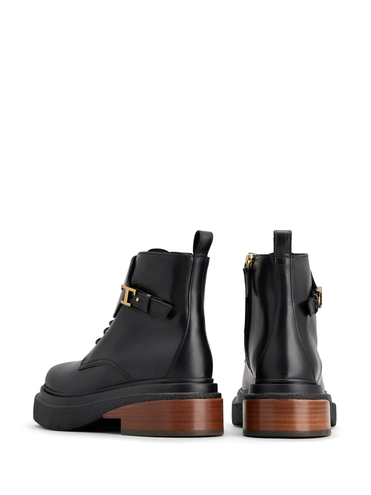 Tod's - Logo-plaque Leather Ankle Boots